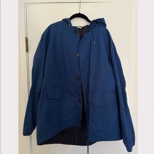 Lacoste blue raincoat size 54 XL